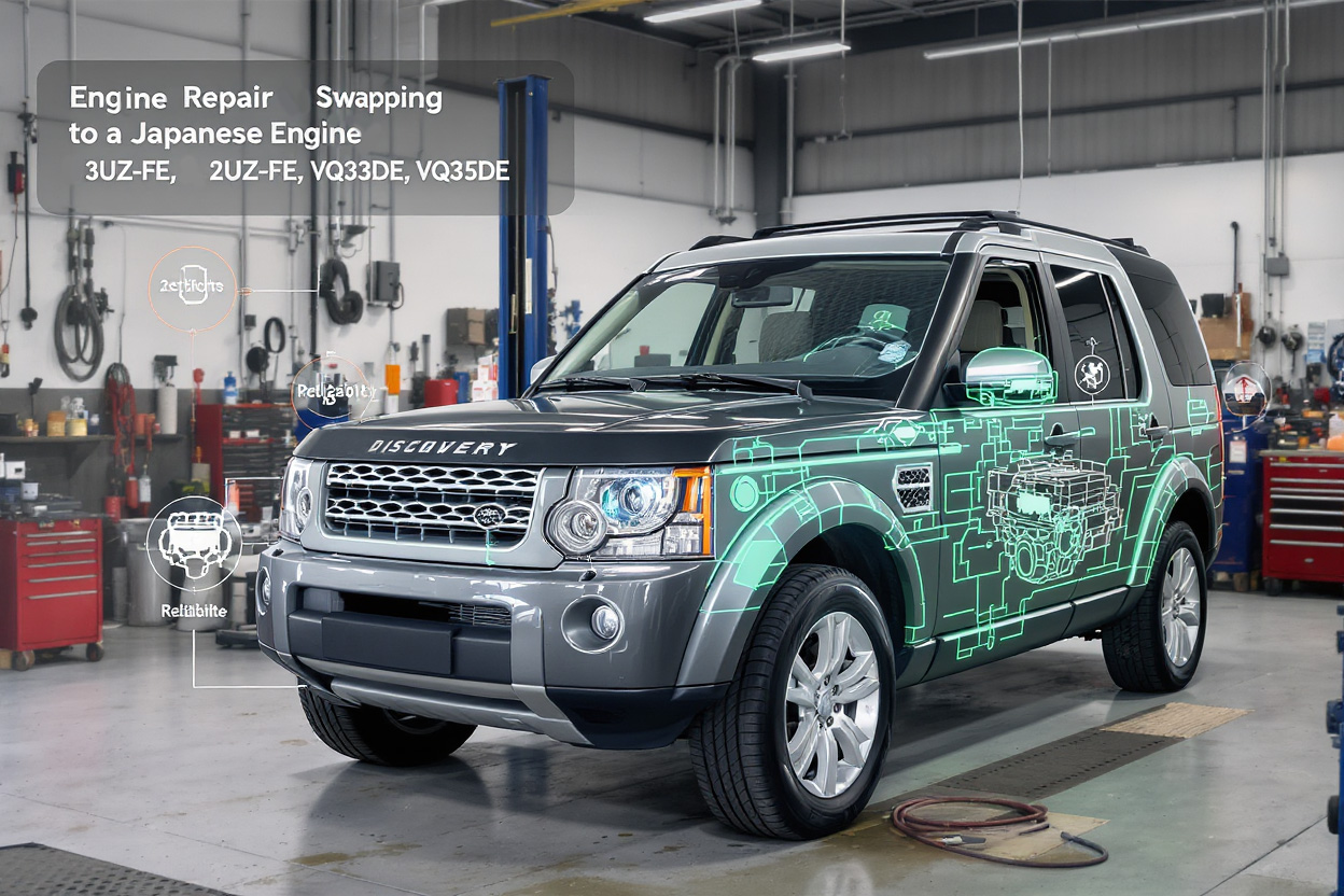 Ремонт двигателя или свап на японский мотор: что выбрать владельцу Land Rover Discovery 3?